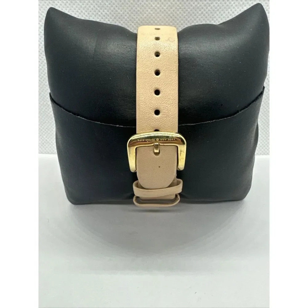 Kate Spade New York Metro 0073 Women's Beige Leather Analog Dial Watch JNA461